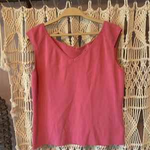 Old School Pink Crop